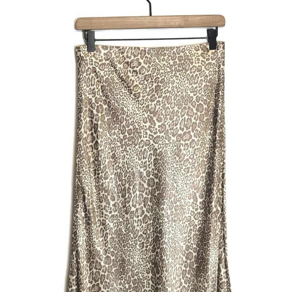 Rails Leopard Print Midi Skirt In Cream And Tan - image 8